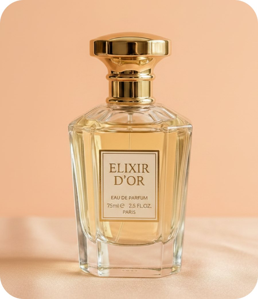 Perfume Elixir d'Or canjeado como premio